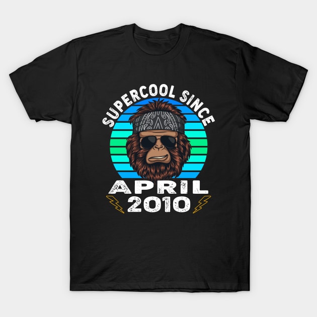 Supercool Since April 2010 T-Shirt by ThanhNga